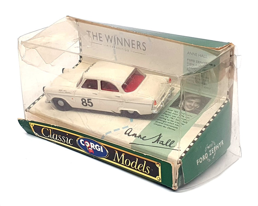 Corgi 1/43 Scale Diecast 96721 - Ford Zephyr #85 Annie Hall - White