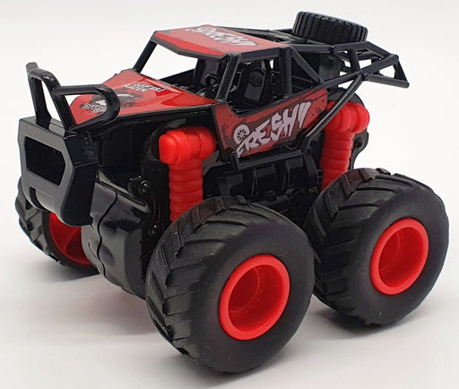 Kandy Toys 12cm Long TY3509 - Rock Crawlers 4WD Power Friction Power - Red