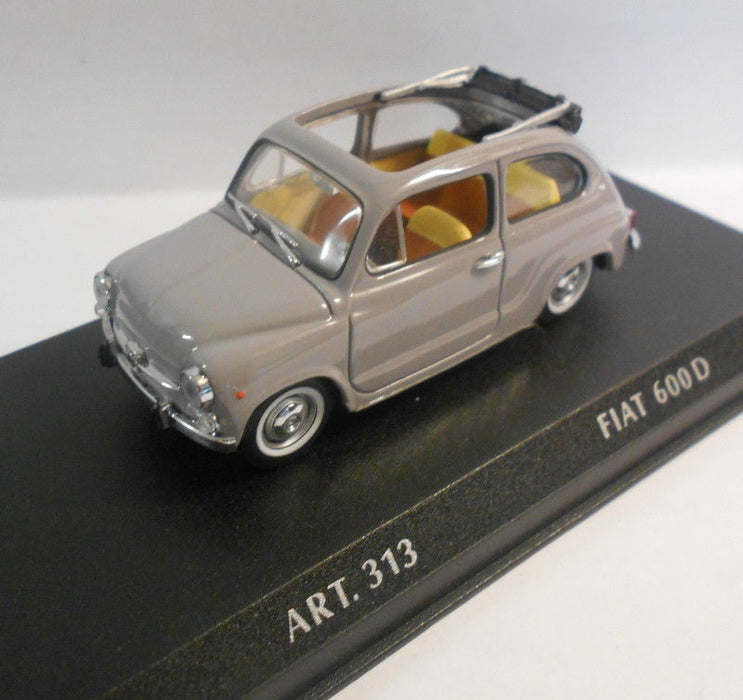 Corgi Detail 1/43 Scale - ART.313 FIAT 600D 1965 CABRIO 49704