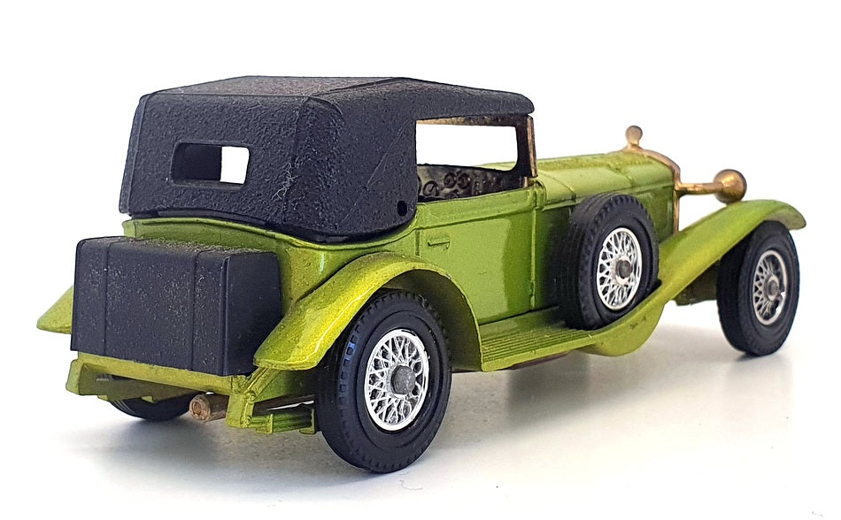 Matchbox Models Of Yesteryear Y-16 - 1928 Mercedes SS Coupe - Light Green