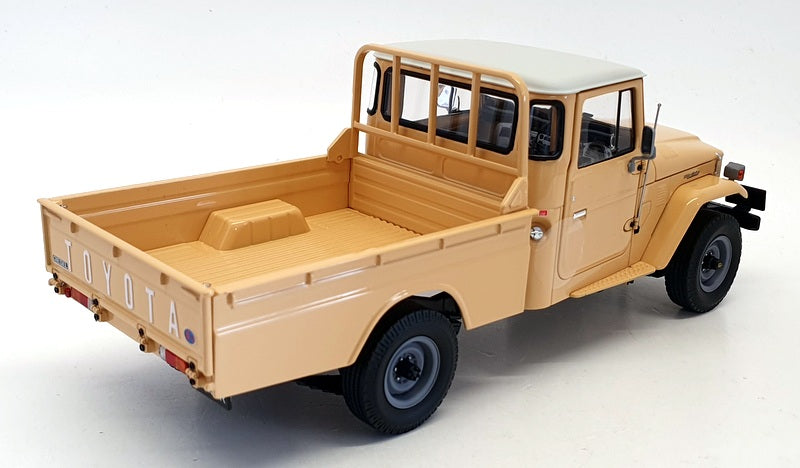 Kyosho 1/18 Scale Diecast 08958BE - 1980 Toyota Land Cruiser 40 Pickup - Beige
