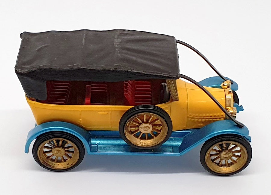 Gama 1/45 Scale Model Car 991 - 1911 Fiat - Black/Yellow/Blue