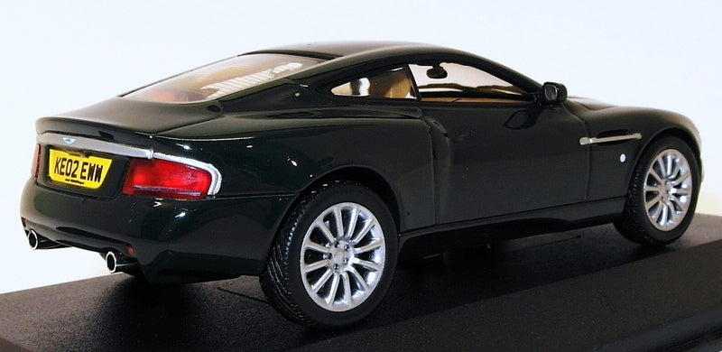 Minichamps 1/43 Scale 400 137222 - Aston Martin V12 Vanquish - Green