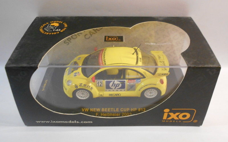 Ixo 1/43 Scale GTM010 VW BEETLE CUP #12 HP 02