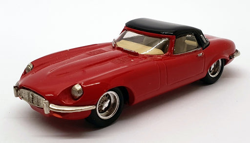 Milestone Miniatures 1/43 Scale JW1 - 1973 Jaguar E-Type V12 - Red