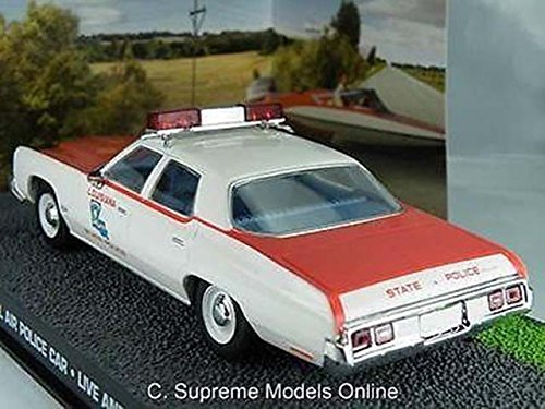 Fabbri 1/43 Scale 007 Bond Model Chevrolet Bel Air Police Car - Live & Let Die