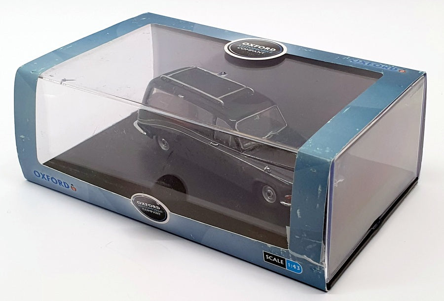 Oxford Diecast 1/43 Scale DS008 - Daimler Hearse - Black/Carlton Grey