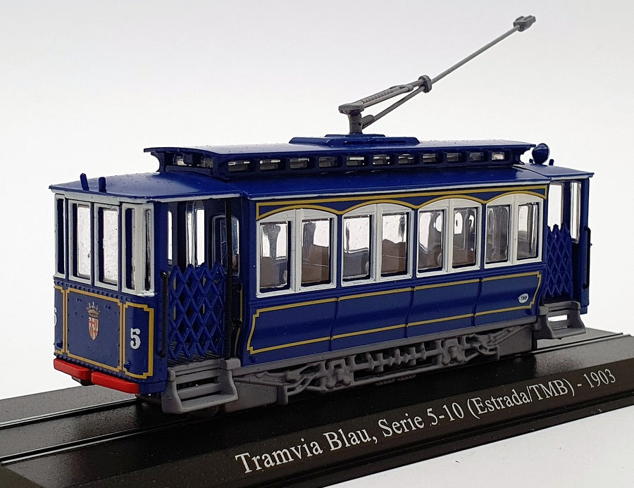 Atlas Editions 1/87 Scale 7519014 - Tramvia Blau Serie 5-10 (Estrada/TMB)1903