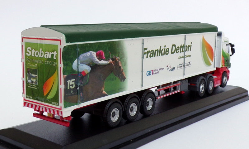 Oxford Diecast 1/76 Scale 76SHL09WF - Scania Truck Stobart - Dettori