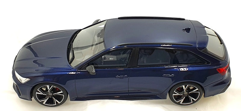 Top Speed 1/18 Scale Resin TS0315 - Audi RS 6 Avant Carbon Black Navarra - Blue