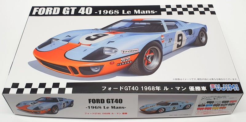 Fujimi 1/24 Scale Model Kit 126050 - 1968 Ford GT40 Le Mans