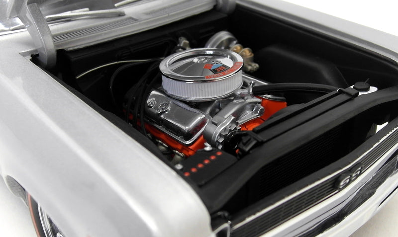 GMP 1/18 Scale Diecast - 8029 1969 Chevrolet Nova 396 SS Silver