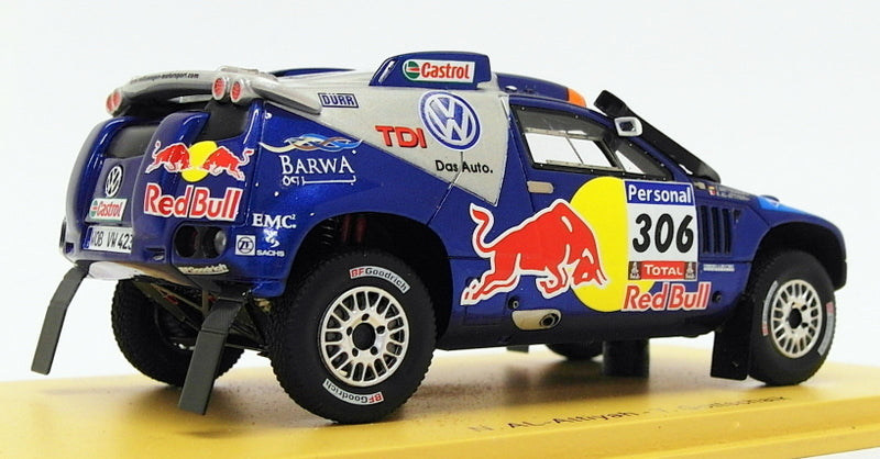 Spark 1/43 Scale S0827 - Volkswagen Touareg Race 2 - #306  2010