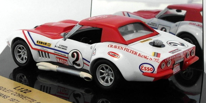 Vitesse Models 1/43 Scale L122 - Chevrolet Corvette #2 Le Mans 1971
