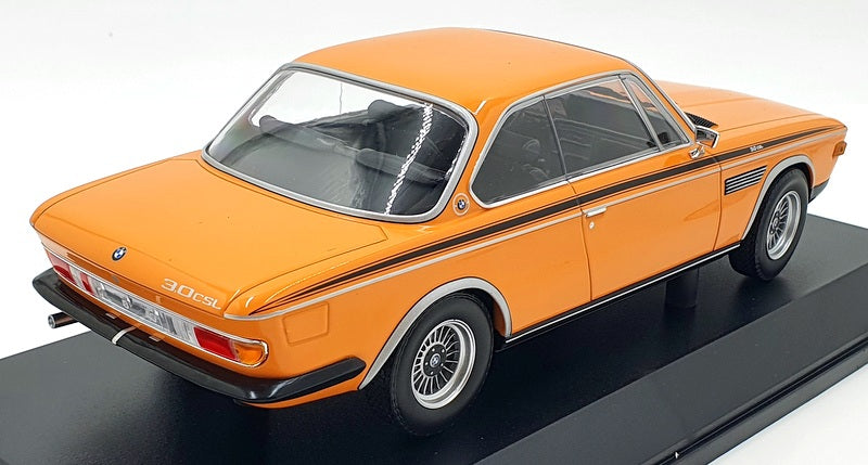 Minichamps 1/18 Scale Diecast 155 028131 - BMW 3.0 CSL 1971 - Orange