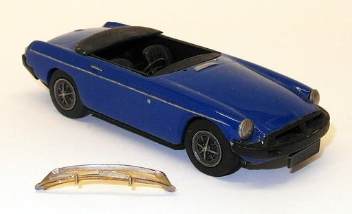 Ace Car Kits 1/43 Scale Model Car A78 - MGB White Metal Built Kit - Blue