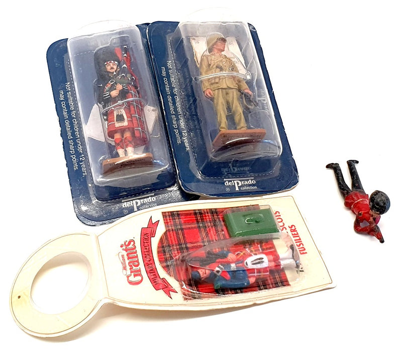 Del Prado William Grants DW01 - Set Of 4 Metal Soldiers