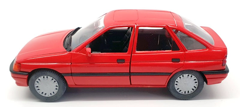 Schabak 1/24 Scale Diecast 20010 - Ford Escort Ghia - Red