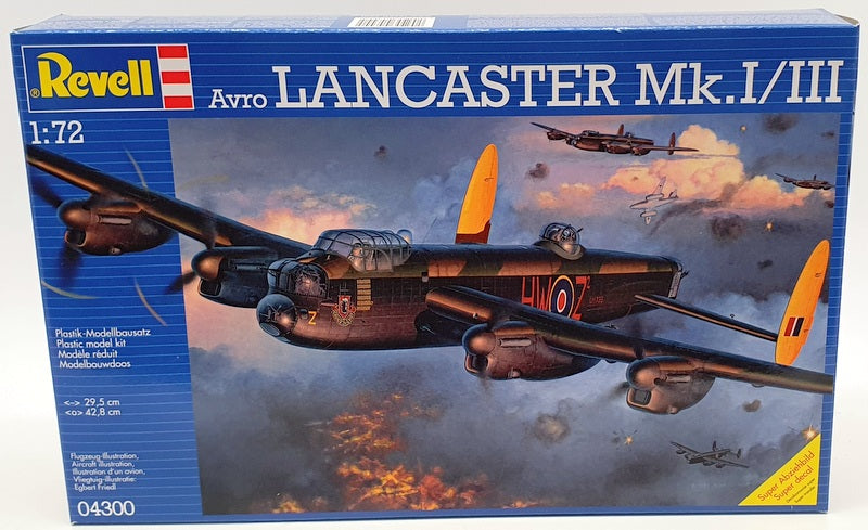Revell 1/72 Scale Model Aircraft Kit 04300 - Avro Lancaster Mk.I/III