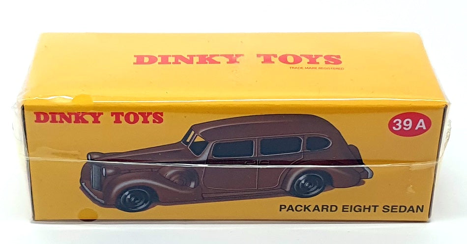 Atlas Editions Dinky Toys 39A - Packard Eight Sedan - Brown