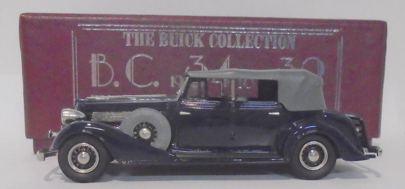 Brooklin Models 1/43 Scale BC008 - 1934 Buick Phaeton Model 98C Empire Blue