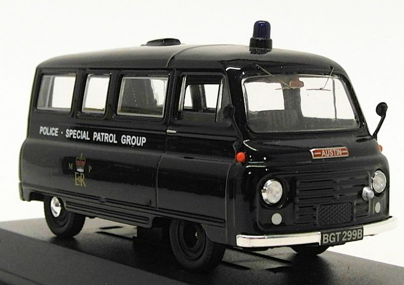 Atlas Editions 1/43 Scale 4 650 102 - Austin J2 Van - Metropolitan Police