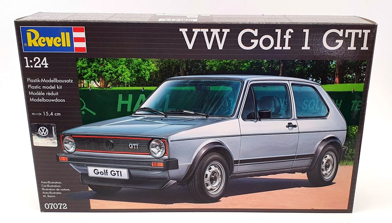 Revell 1/24 Scale Model Car Kit 07072 - Volkswagen Golf 1 GTI