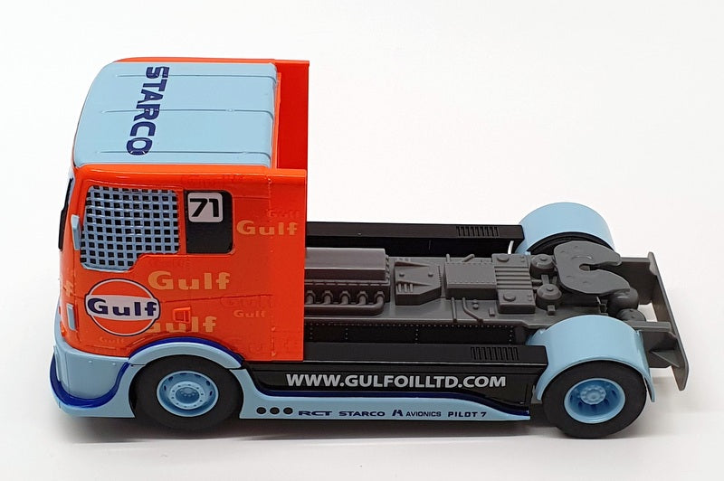 Scalextric 1/32 Scale C4089 - Racing Truck #71 Gulf - Orange/Blue