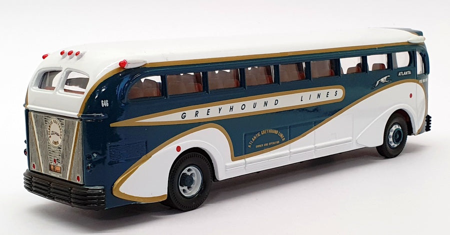 Corgi 1/50 Scale Diecast 98462 - Yellow Coach 743 - Greyhound Lines