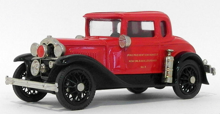 Brooklin 1/43 Scale BRK5A 004 - 1930 Ford Model A Coupe Fire Prevention Car Red