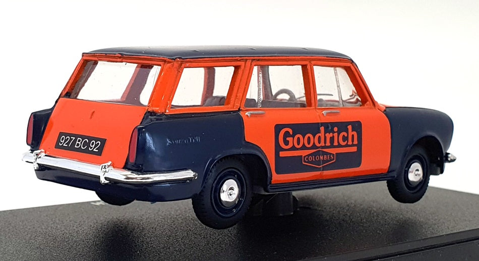 Eligor 1/43 Scale EL20821 - Simca 1500 Break Goodrich - Blue/Orange