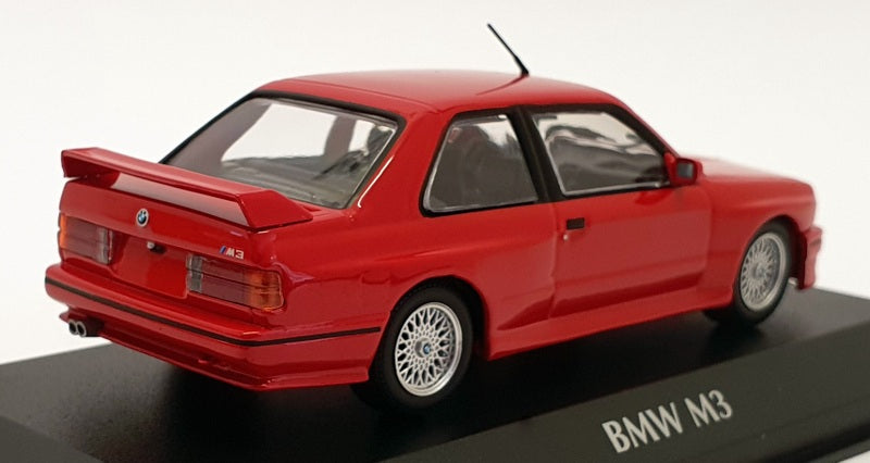 Maxichamps 1/43 Scale Model Car 940 020300 - 1987 BMW (E30) - Red