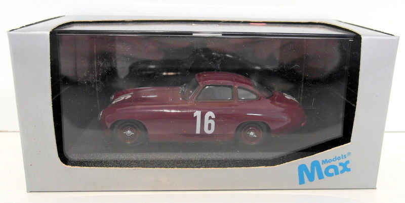 Max 1/43 scale diecast - 432 003315 Mercedes Benz 300 SL GP Bern 1952 Caracciola