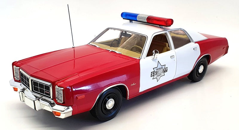 Greenlight 1/18 Scale 19097 - 1977 Dodge Monaco Finchburg Sheriff County