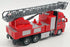 Kandy Toys 20cm Long TY4196 - Fire Engine Pull Back And Go - Red