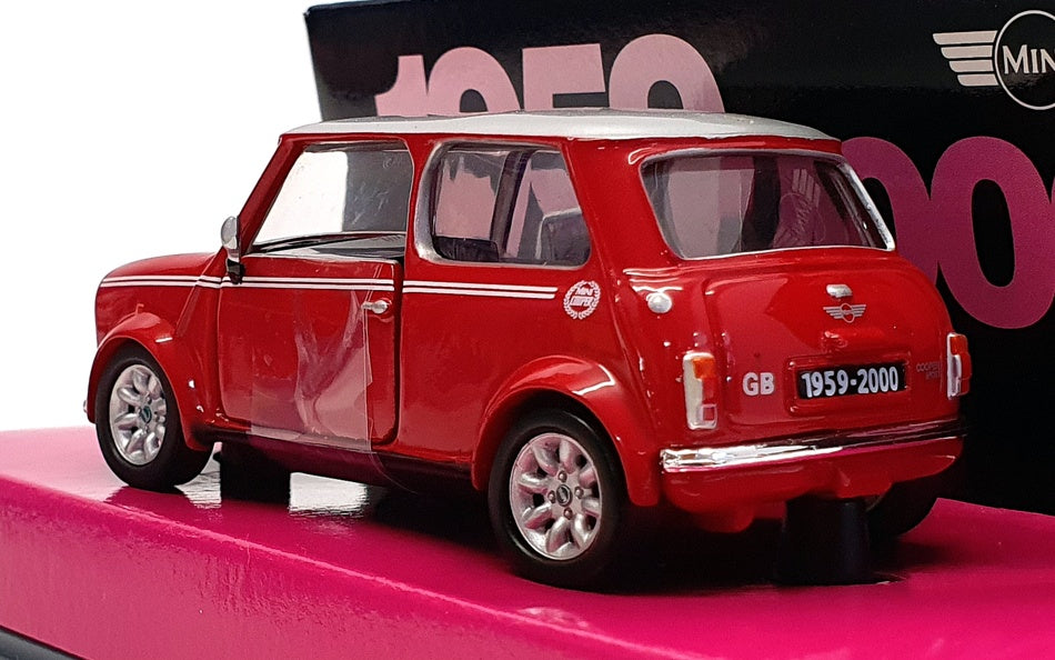 Corgi 1/36 Scale 04509 - Mini Classic Edition 1959-2000 - Red/Grey