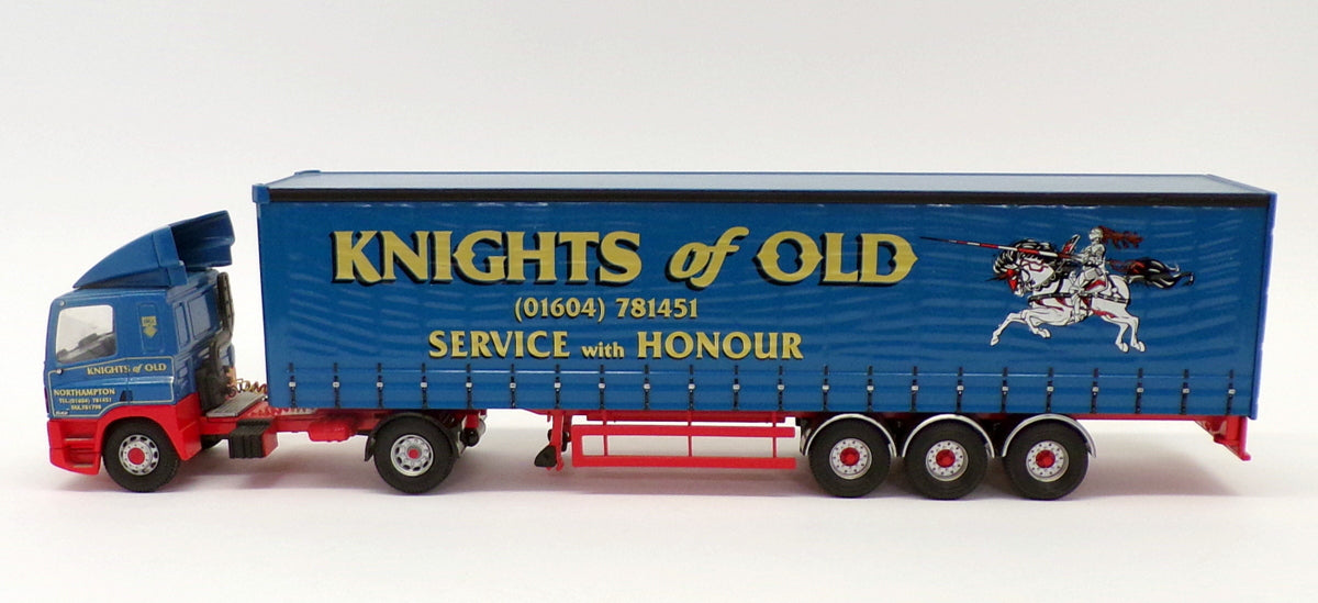 Corgi 1/50 Scale Diecast 75405 - Leyland DAF Curtainside - Knights Of Old