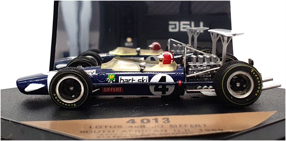 Quartzo 1/43 Scale 4013 - F1 Lotus 49B S. African GP 1969 - #4 Jo Siffert