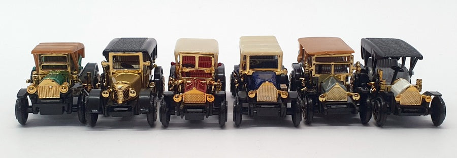 Unbranded 6cm Long Diecast 301-306 - Set Of 6 Classic Cars