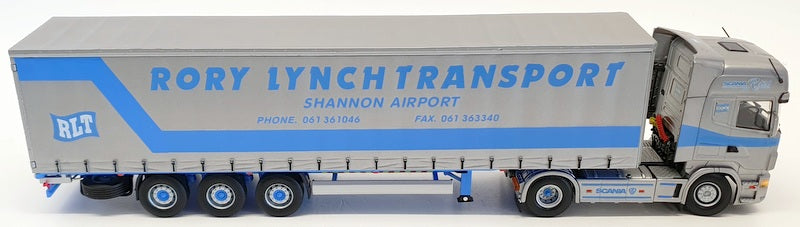 Universal Hobbies 1/50 Scale 5612A - Scania Trailer Curtainside - Grey