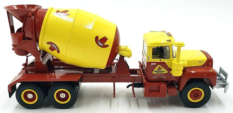 First Gear 1/34 Scale 19-2593 - Mack R-Model Mixer Bonanza Concrete