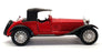 Polistil 12cm Long Diecast Model Car OC3 - Alfa Romeo 1750 6C - Red