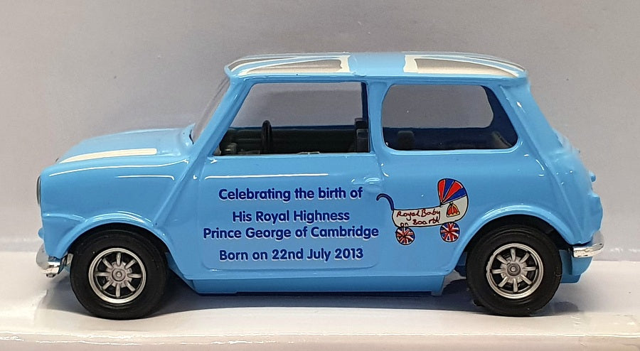 Corgi 1/36 Scale CC82105 - Classic Mini - Royal Baby HRH Prince George