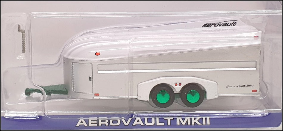 Greenlight 1/64 Scale 30008 - Aerovault MkII Trailer Silver/White - Chase