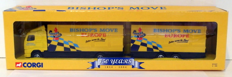Corgi 1/64 Scale Diecast TY86712 - Volvo Rigid Truck & Trailer - Bishop's