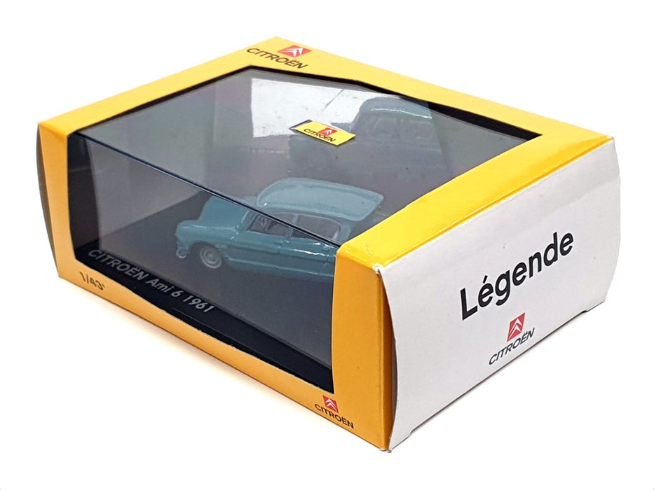 Eligor 1/43 Scale Diecast AMC 009 142 - 1961 Citroen Ami 6 - Blue