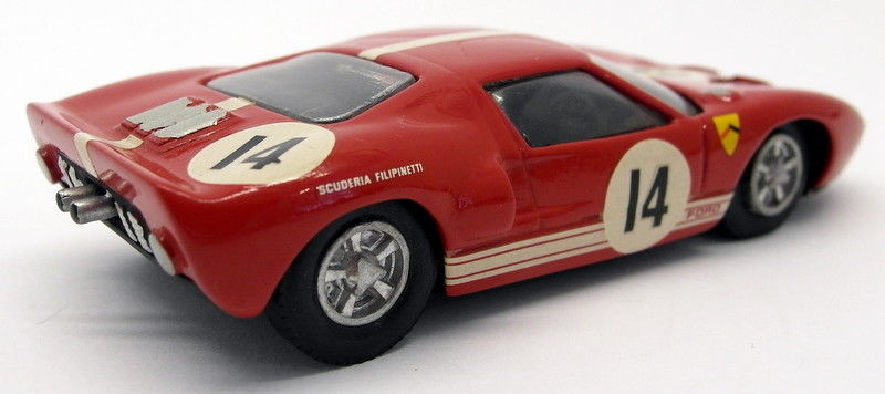 Unbranded 1/43 scale White Metal - 20MAR2018G Ford GT40 #14 Race Car