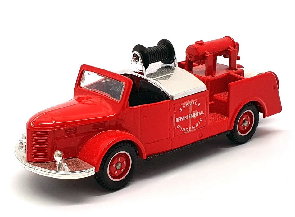 Solido 1/50 Scale Diecast 2100 - Hotchkiss Fire Engine Truck - Red