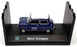 Cararama 1/43 Scale Diecast 141BW - Mini Cooper - Blue/White