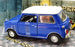 Motormax 1/18 Scale - 73113 - MINI Cooper - Blue/white